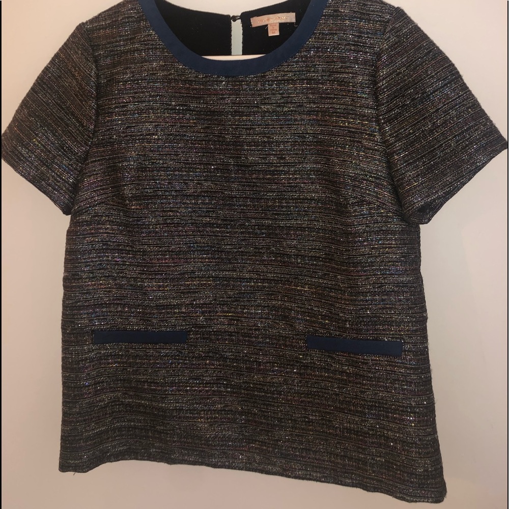Sparkle navy top